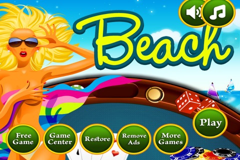 777 Lucky Beach Party Heaven Xtreme Casino Games - Play Big Gold Fish Blackjack Blitz Free screenshot 3