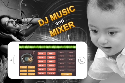 DJ Music : Digital party sound mixer screenshot 2