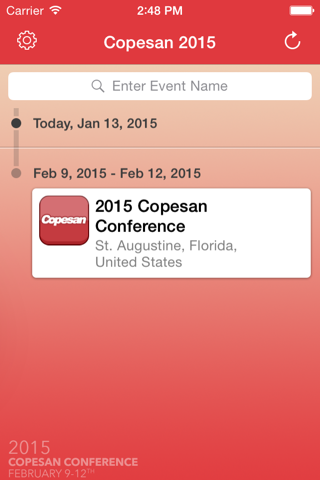 Copesan Conference 2015 screenshot 2