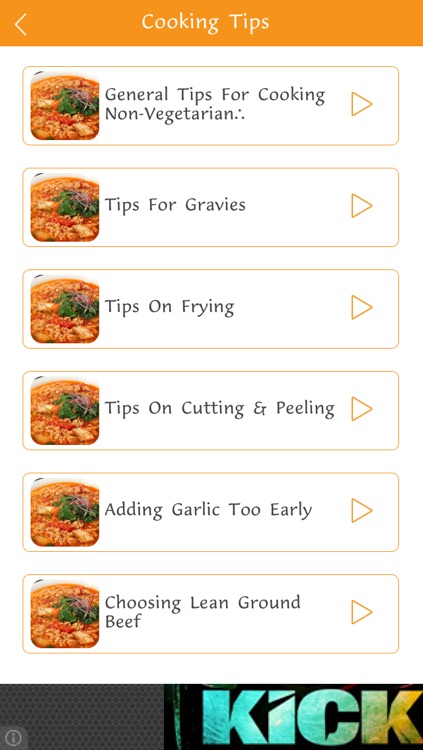 Cooking Tips