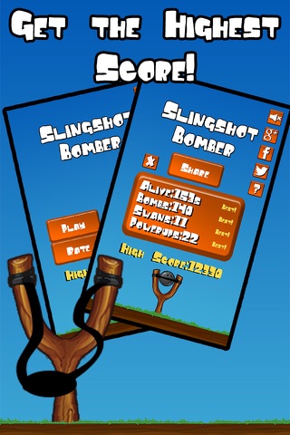 Slingshot Bomber-Bam Bum Boom! screenshot 2