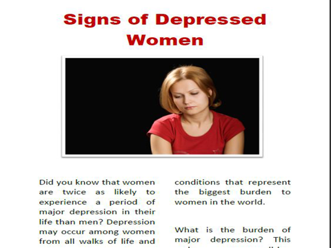 Signs Of Depression Magazine screenshot 2