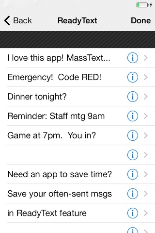 Custom Group Text screenshot 3