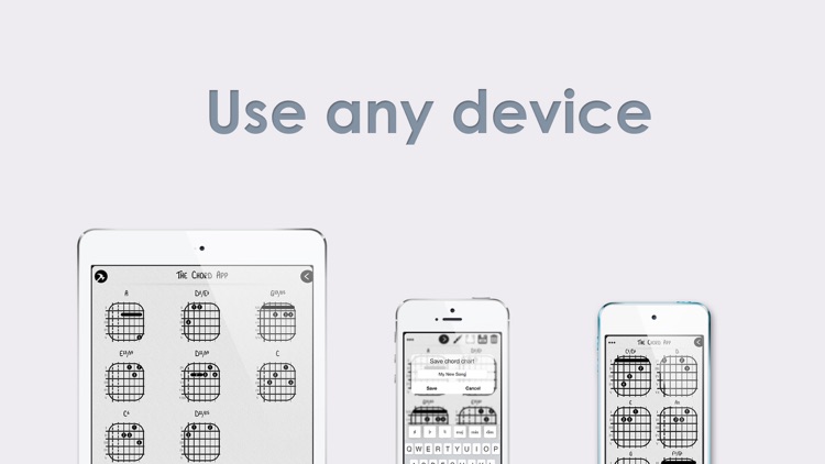 The Chord App : Guitar Chord Chart Builder For Professionals and Beginners screenshot-3