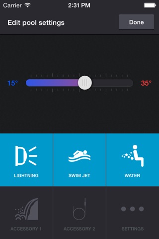 Compass iQ - pool remote control screenshot 2