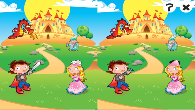 A Fairy Tale Learning Game for Children with Knight and Princess