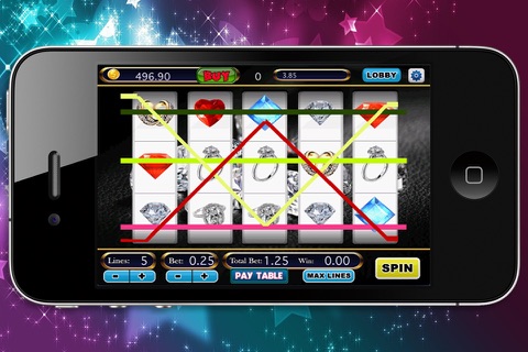 Slots Mega Diamonds Pro screenshot 3