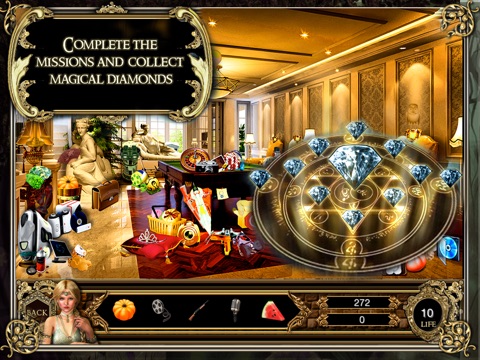 Abrella's Mystery HD - hidden objects puzzle game screenshot 2