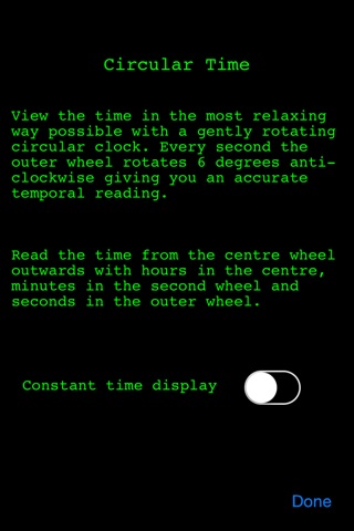 Circular Time screenshot 2