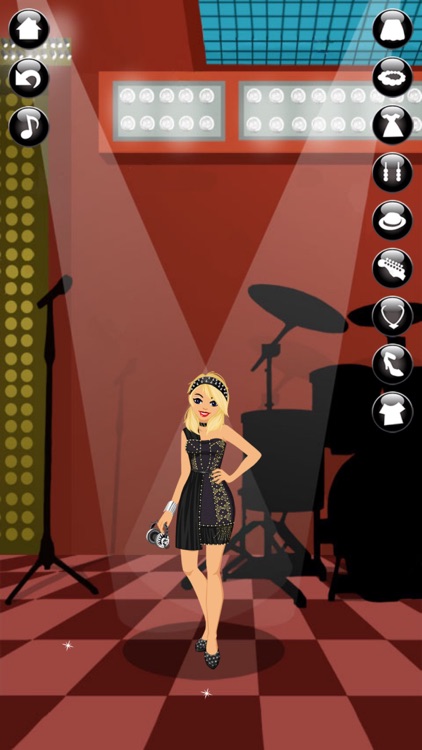 Rocking Girl Dress Up - Rock Girl Star