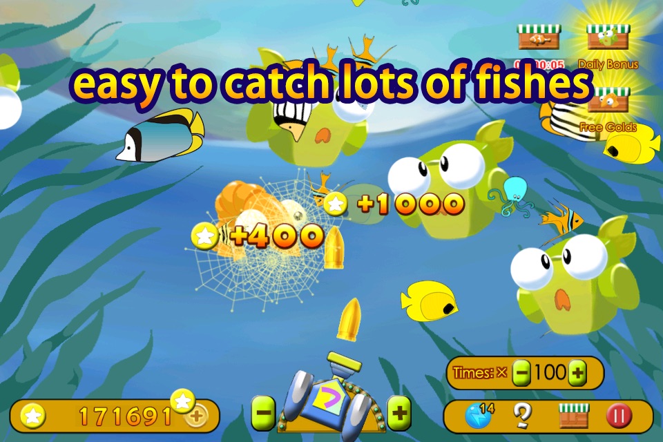Candy Crazy Fish -  go catch magic fishes and fairy screenshot 3