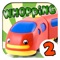 Whopping Trains 2 is a simple entertainment app for small kids and toddlers, delivering endless fun with trains, steam locomotives, diesel engines and everything that goes on rails