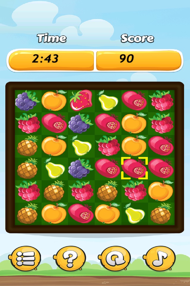 Fruit Crush Mania : Match 3 Puzzle screenshot 2