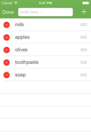 One Simple List screenshot 2