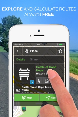 NLife Africa Premium - Offline GPS Navigation & Maps screenshot 3