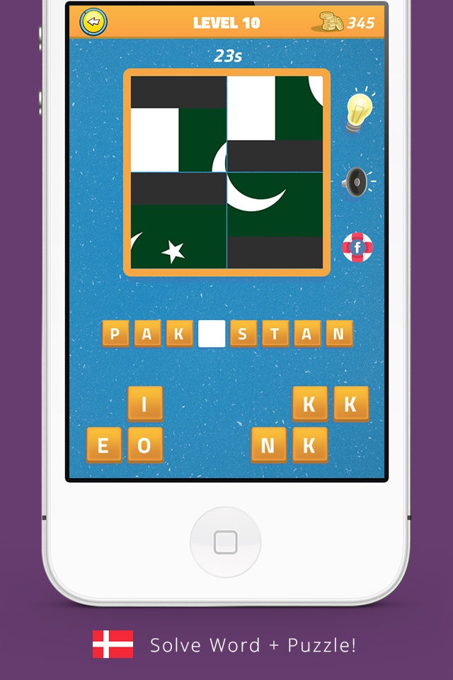 Wordzzle for Flags - What's this country's flag? screenshot 2