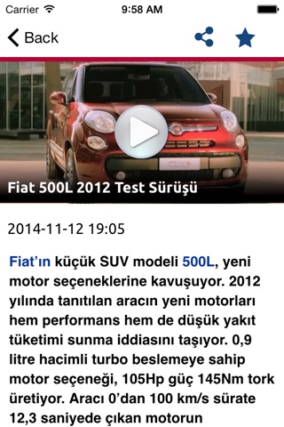 Fiat Haber, Video, Galeri, İlanlar by tasit.com screenshot 4