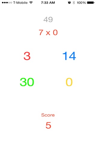 60 Second Math Whiz screenshot 2