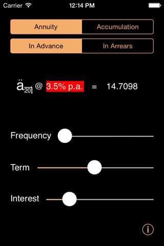 Actuarial Compound Interest screenshot 3