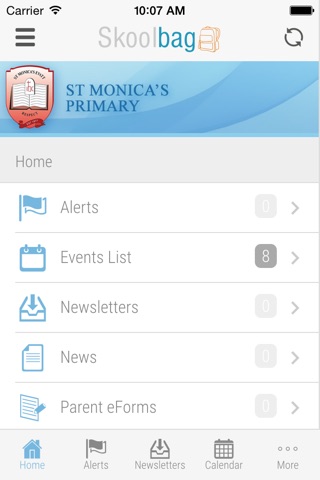 St Monica’s Primary Evatt - Skoolbag screenshot 2