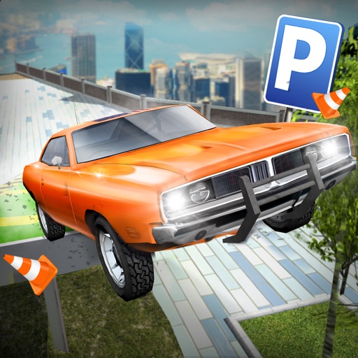 Roof Jumping 3 Stunt Driver Parking Simulator an Extreme Real Car Racing Game iOS App