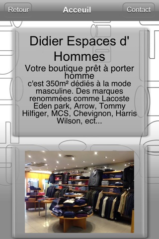 Didier Espaces d'Hommes screenshot 2