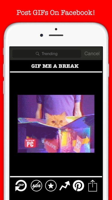 How to cancel & delete Gif Me A Break: #1 Best Gif Messenger from iphone & ipad 3