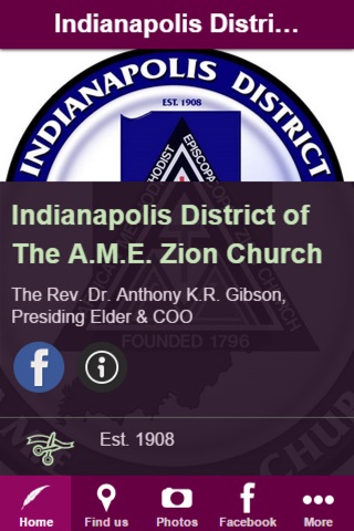 Indianapolis District AME Zion screenshot 2