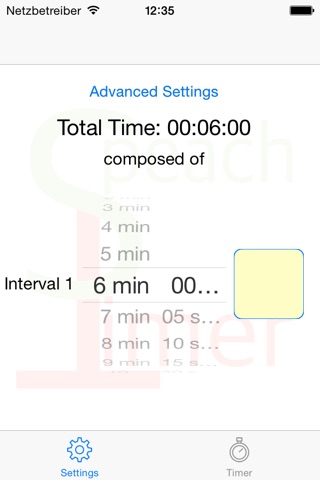 SpeachTimer screenshot 3