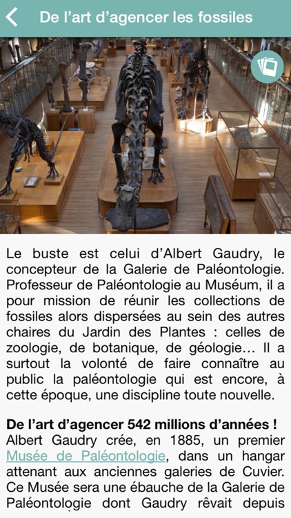 La Galerie de Paléontologie du Muséum national d’Histoire naturelle, Paris