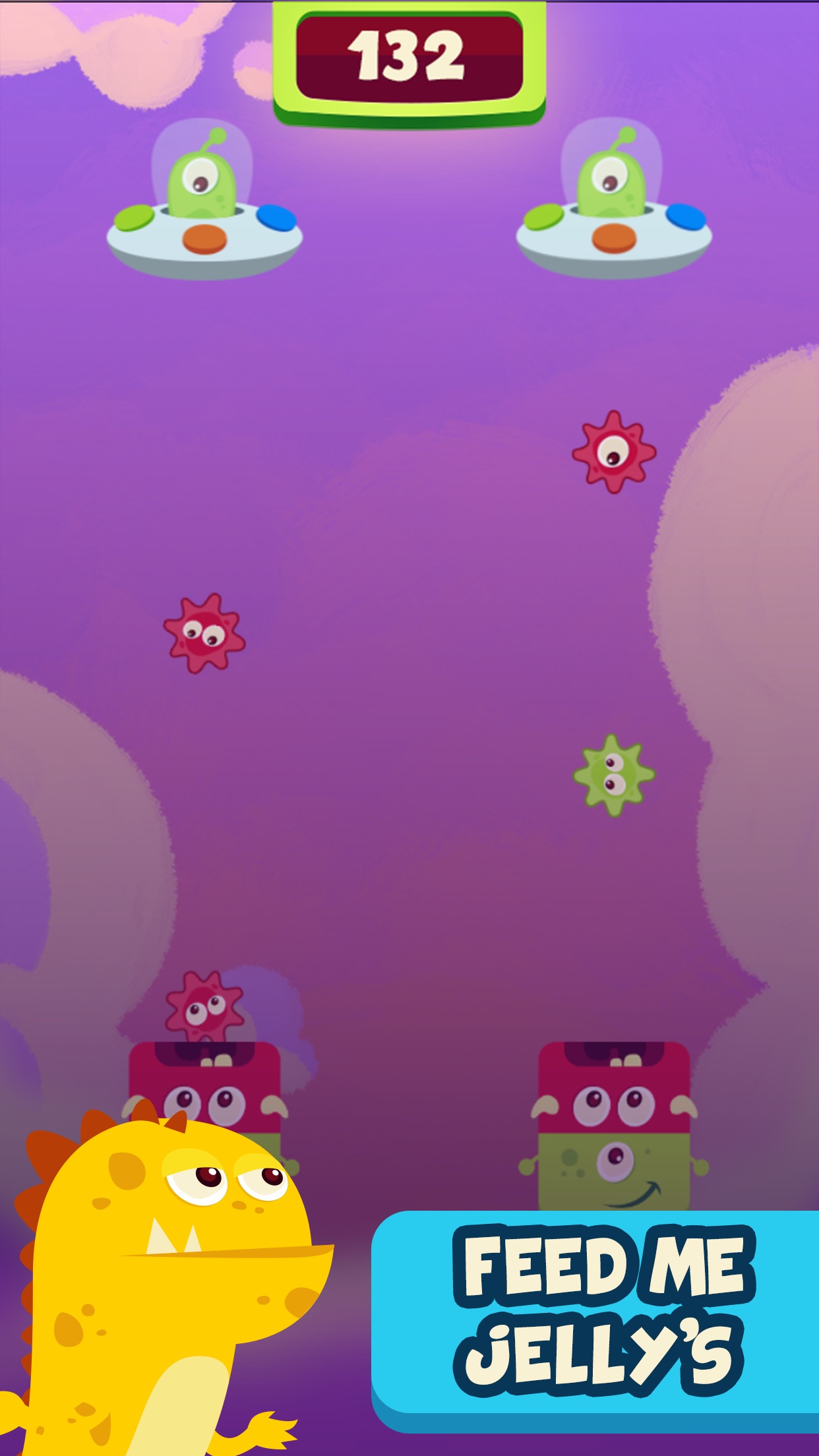 Screenshot do app The Hungry Monsters