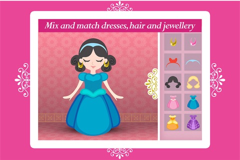Princess Merida Dress up - Fantasy Wardrobe screenshot 4