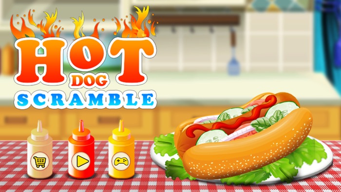 Hot Dog Scramble – Crazy chef cooking and a maker kitchen game