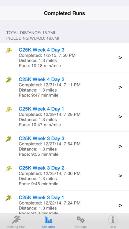 RunDouble (Go from couch to 5k in 9 weeks!) screenshot-3