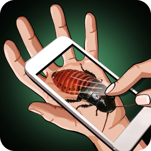 Cockroach Hand Joke iOS App
