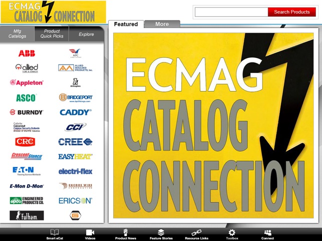 ECMAG CATALOG CONNECTION App