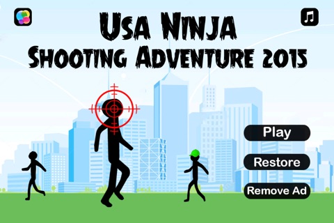 USA Ninja Shooting Adventure 2015 Pro screenshot 3