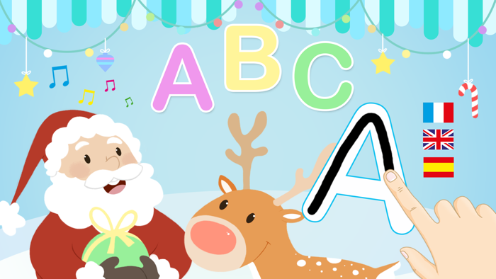 ABC Christmas Alphabet - Learn the Alphabet