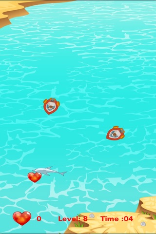 Dolphin Avoider - Fisherman Sea Hunt Mayhem (Free) screenshot 3