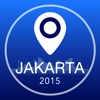 Jakarta Offline Map + City Guide Navigator, Attractions and Transports