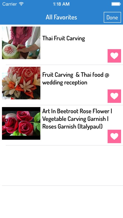 Fruit Carving Ideas
