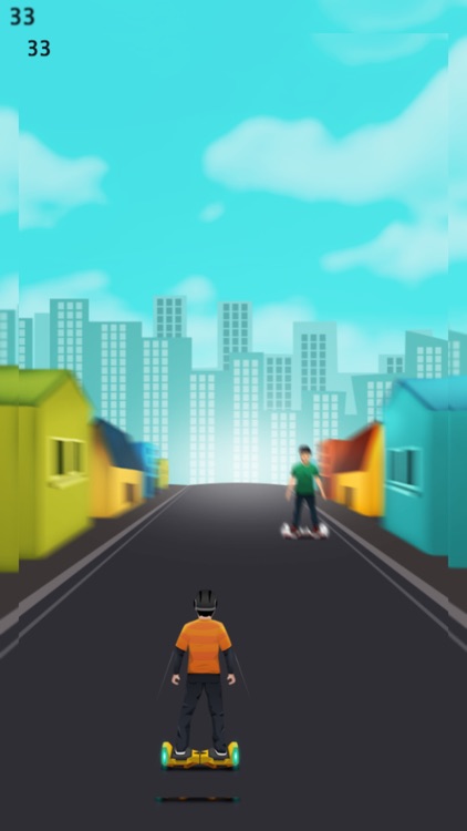 Hoverboard Future Race Free screenshot-4