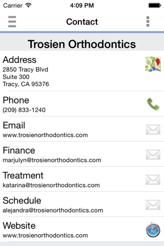 Trosien Orthodontics screenshot 2