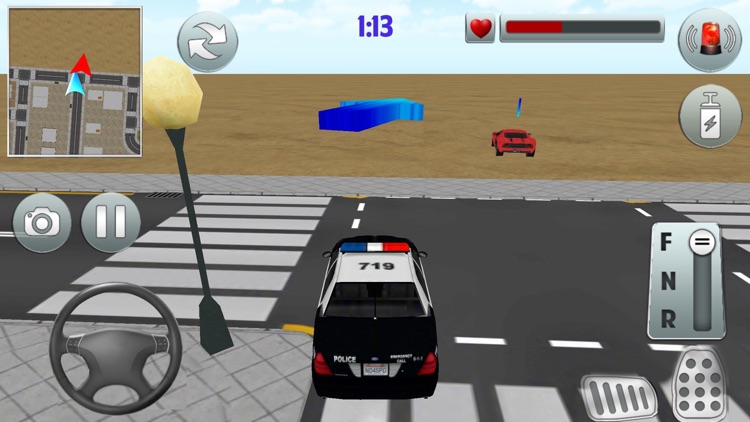 Cop Car Vs City Crime Car Demolition Challenges screenshot-4