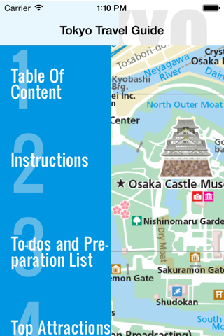 Osaka and Kyoto travel guide and offline map metro subway travel maps sightseeing trip advisor screenshot 3