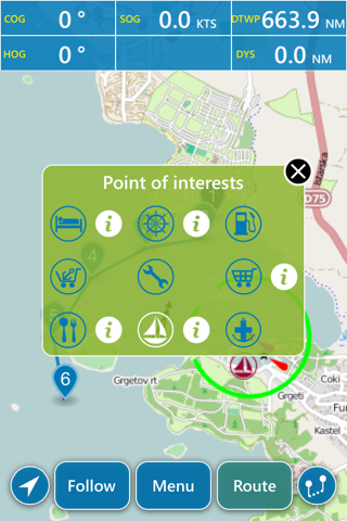 NaviApp Adriatic - best navigation of the Croatia Adriatic Sea screenshot 3