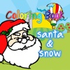 Coloring Book Santa Claus & Snowman