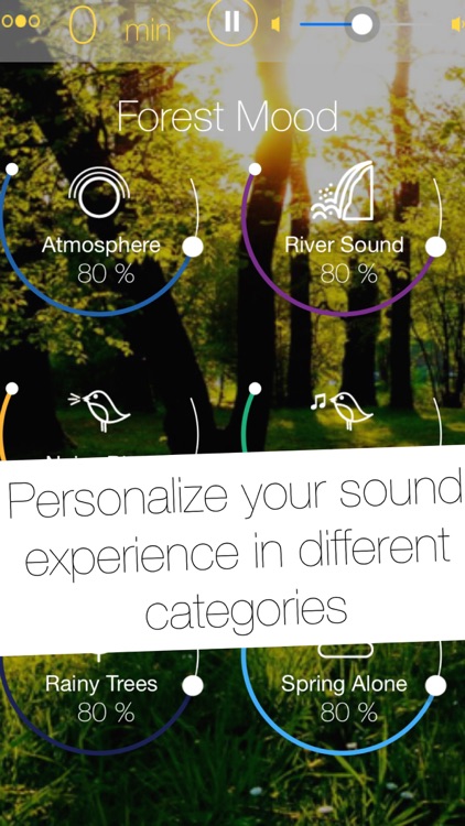 Relax App - Thunderstorm, Beach, Forest & Rain Nature Sounds for Sleep or Power Nap screenshot-3