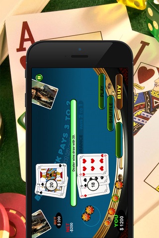Aarghh! PIRATE BAY BlackJack - Play the Online Monte Carlo Casino Card Game with Real Las Vegas Odds for Free ! screenshot 3