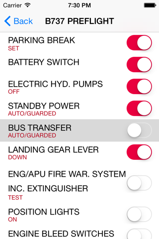 B737 Checklist screenshot 2
